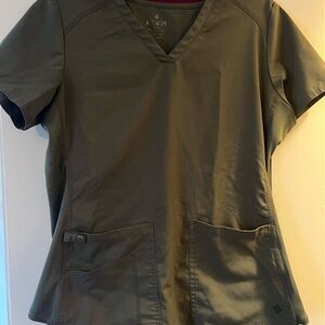 Women's V-Neck Scrub Top & Bottoms (set)